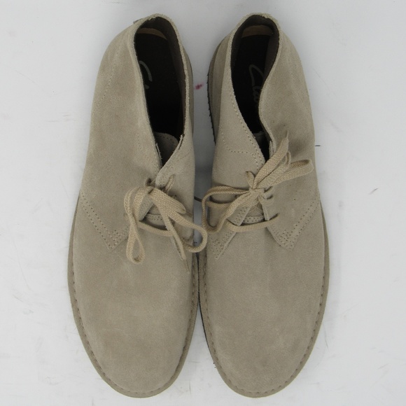 Clarks Other - Clarks tan suede desert boot men's size 12M